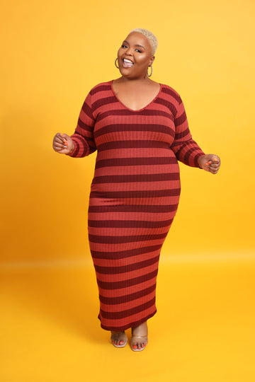 Lizzy Stripe Maxi